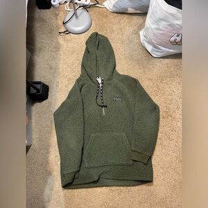 VS PINK quarter zip sherpa